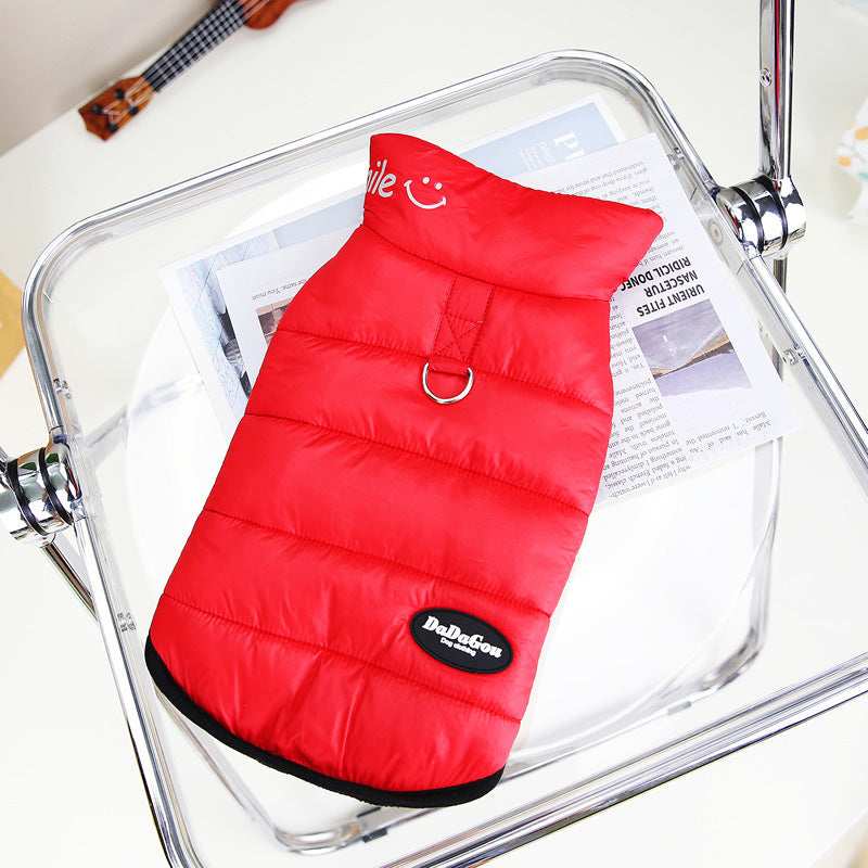 Dadagou "Smile" Coat for Poodle with Integrated Harness