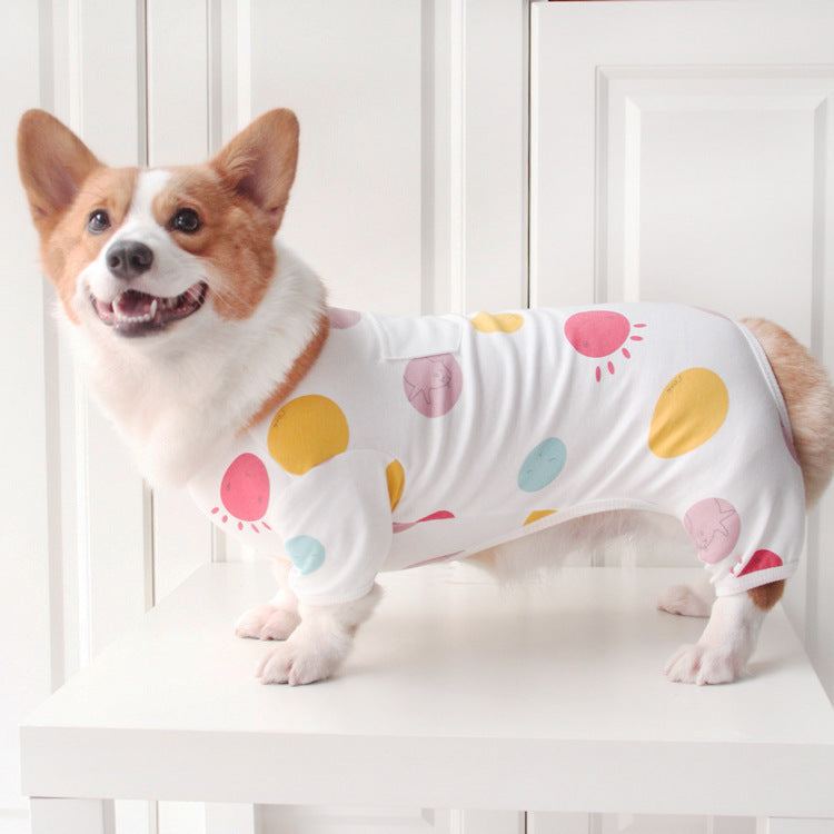 Cotton Dog Jumpsuit "Caramella" - Comfort and Style for Your Faithful Friend 