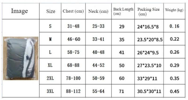 "Warm Cloud" Dog Coat with Fleece and Wind Protection