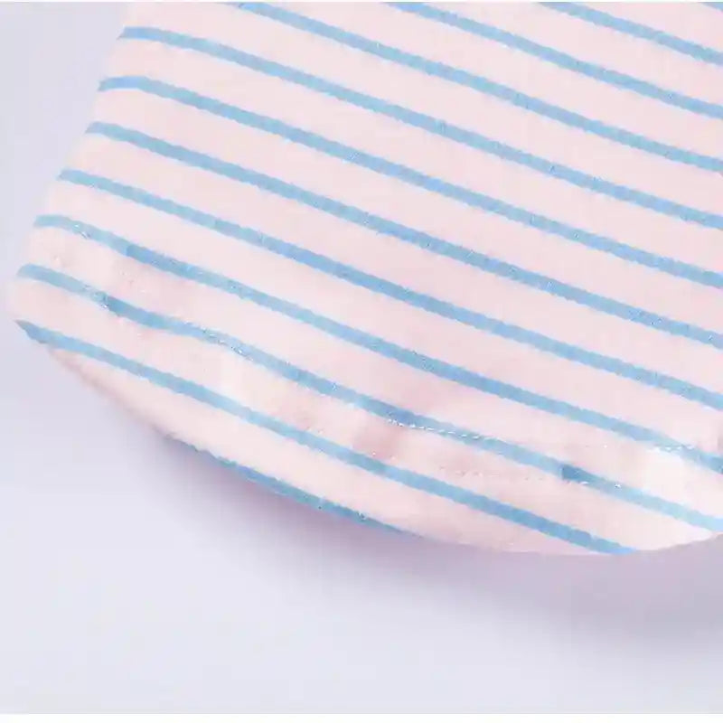 犬用ストライプ柄セーター ハーネスリング付き - OKスタイル