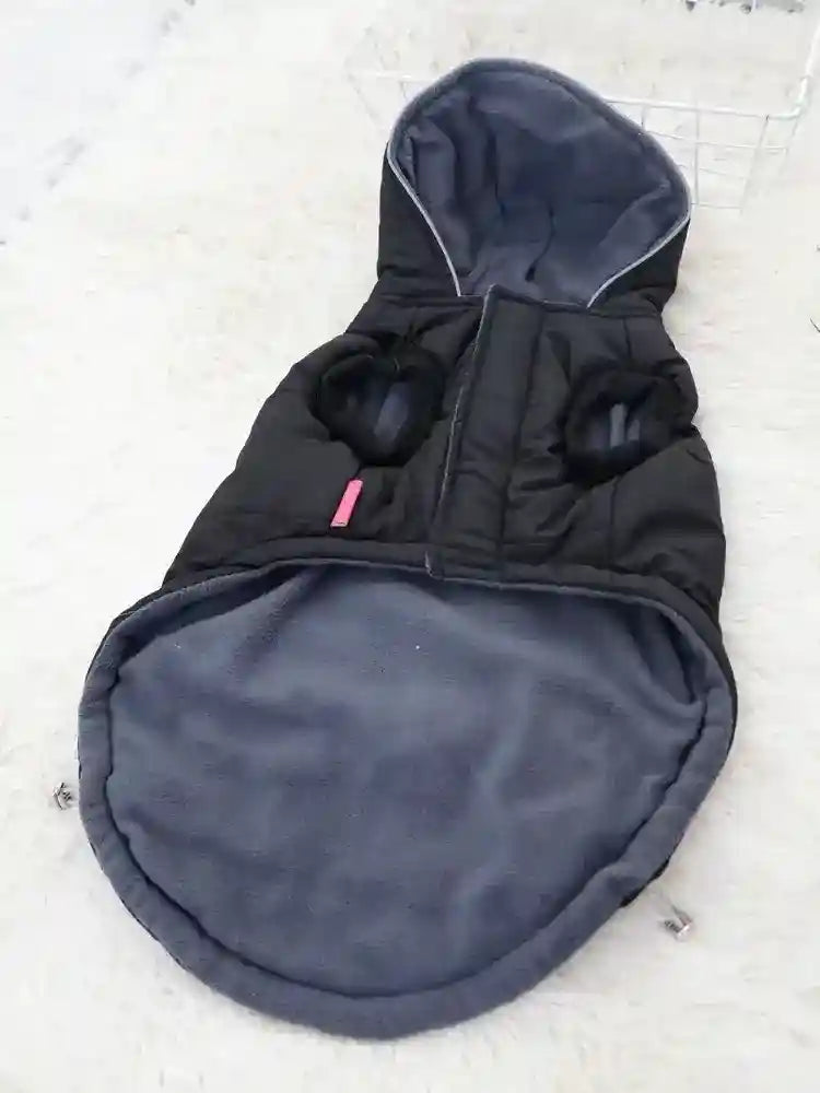 Cappotto Cane Imbottito Riflettente - Cappuccio e Tasche by Dog Moda
