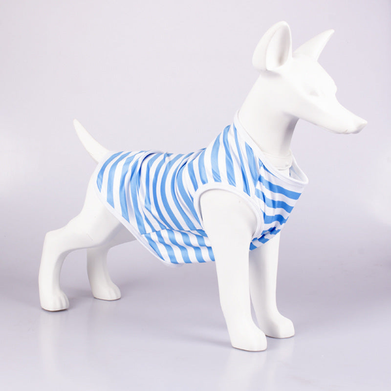 Striped Dog Shirt "Portofino"