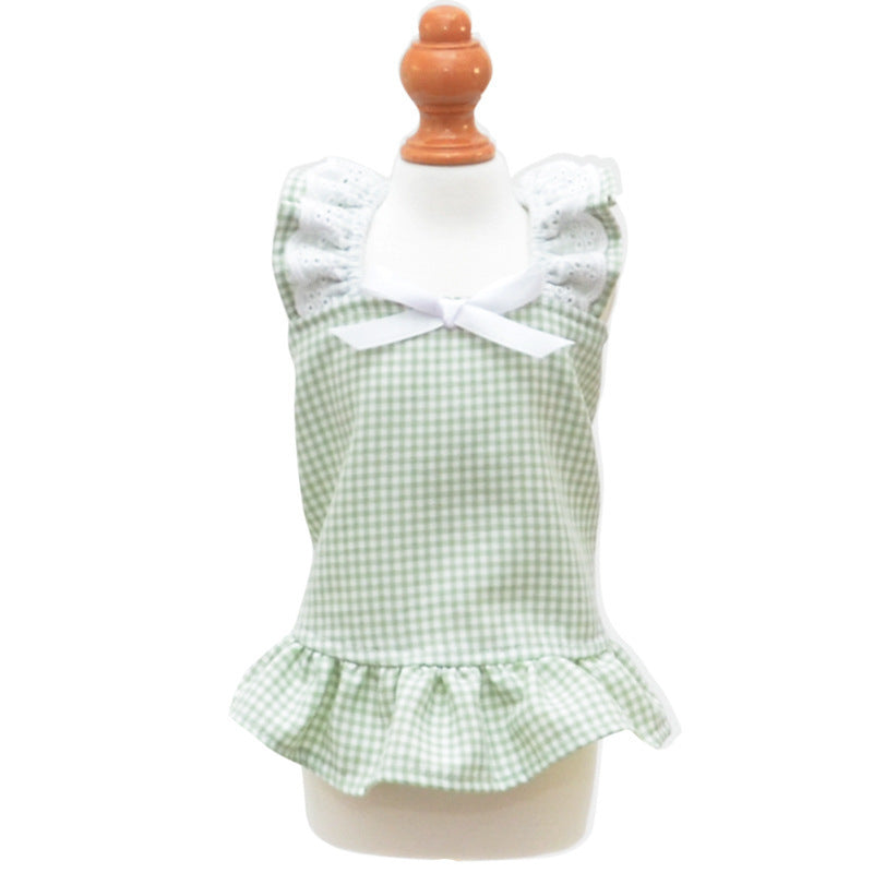 Vestito per Barboncino Toy con Fiocchetto - Modello Ribbon, Eleganza e Comfort