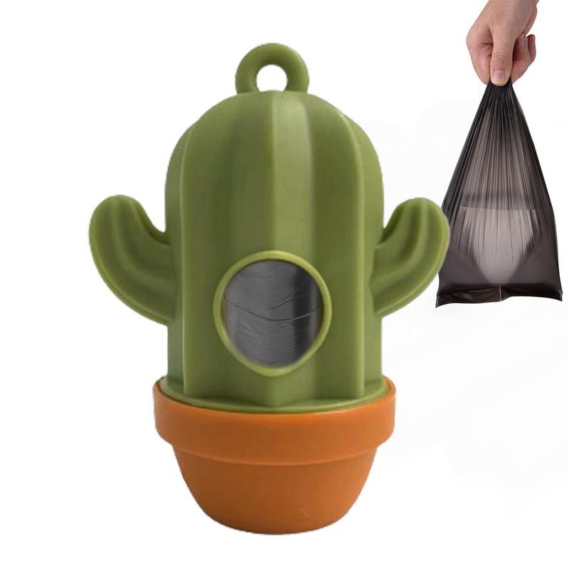 Dispenser per Sacchetti Igienici a Forma di Cactus - Pratico e Allegro - Dog Moda