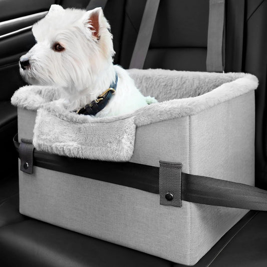 Dog Car Seat “Comfy Ride” per Cani Fino a 11kg – Sicurezza e Comfort in Viaggio! - Dog Moda