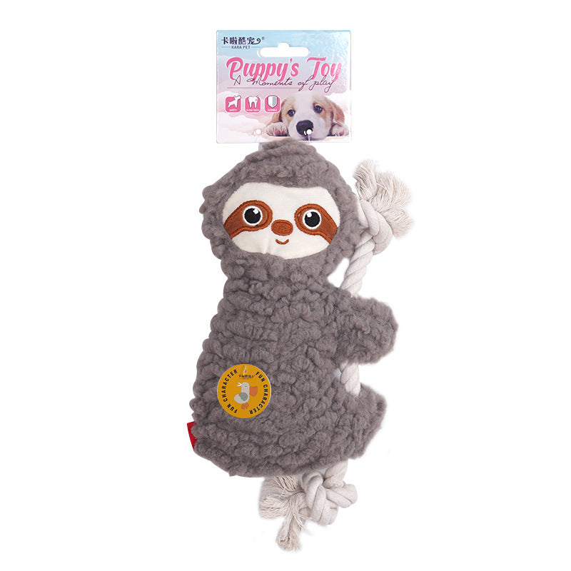 Gioco per Cani in Peluche Morbido – Orso, Rana, Polpo e Altri