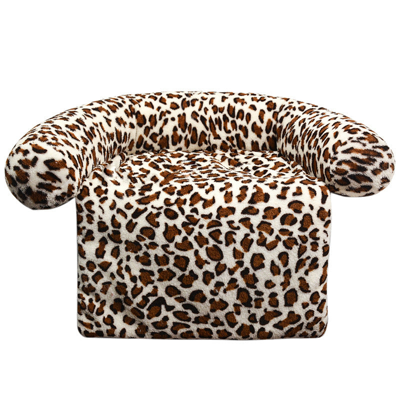 "Home" Dog Sofa Bed Soft, Washable and Non-Slip