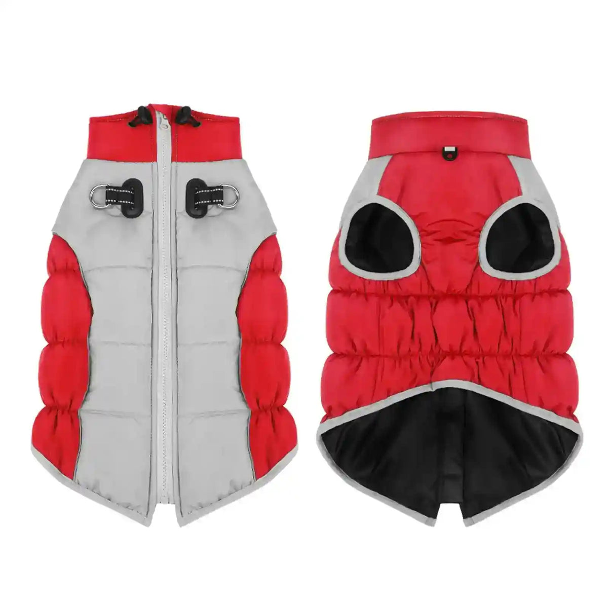 Cappotto Impermeabile Cani Passepartout con Zip e Pettorina by Dog Moda