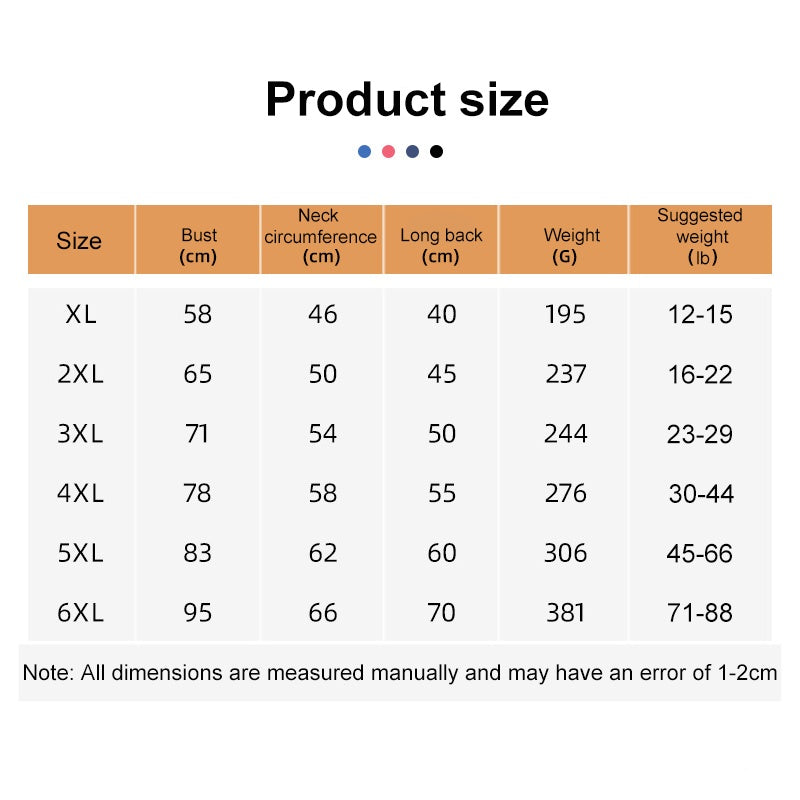 Cappotto Impermeabile Cani Passepartout con Zip e Pettorina