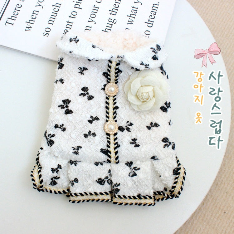 Elegant Padded Fleece Dog Coat Sir/Lady