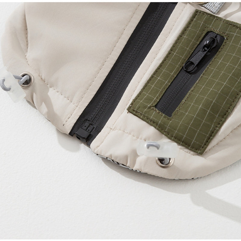 Cappotto Design Impermeabile Cani - Taschina e Coulisse