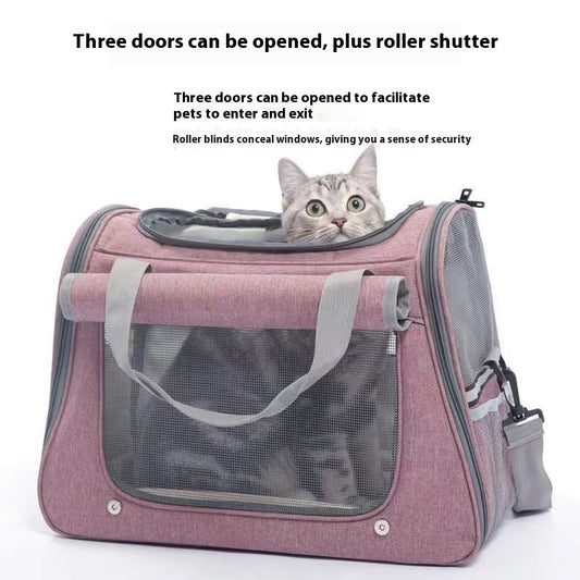 Borsa Trasportino per Cani e Gatti - Pieghevole e Traspirante by Dog Moda