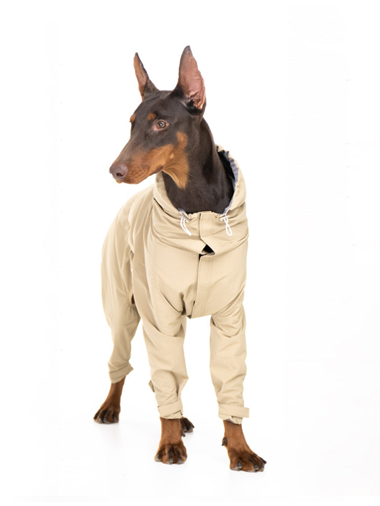 Sniff's Friends Wasserdichter Hundemantel mit Kapuze |