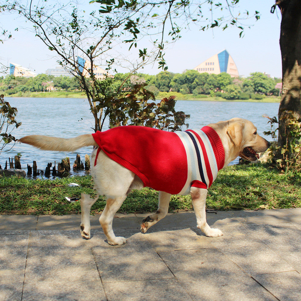 "Lulu" Large Dog Sweater - Warm, Comfortable and Casual Style