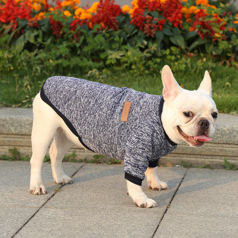 Maglioncino per Cani in Tinta Unita – Modello "Classic" - Dog Moda