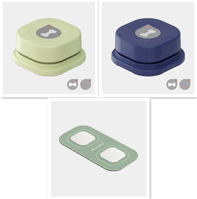 4 Colors Pet Communication Button One-click Prevent Physical Inactivity Recordable Dog Talking Button Toy Cat Toy Pet Products by Dog Moda