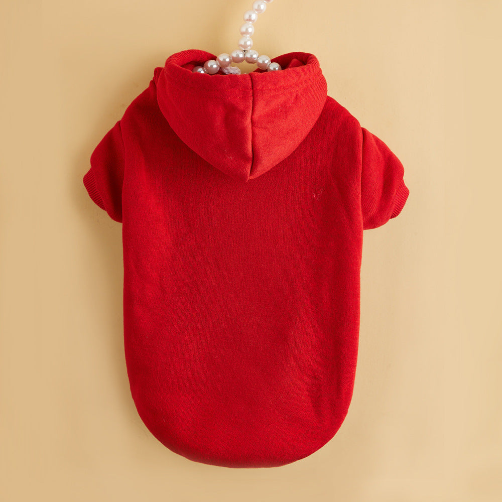 Dog Hoodie - Multicolor Elastic Polyester