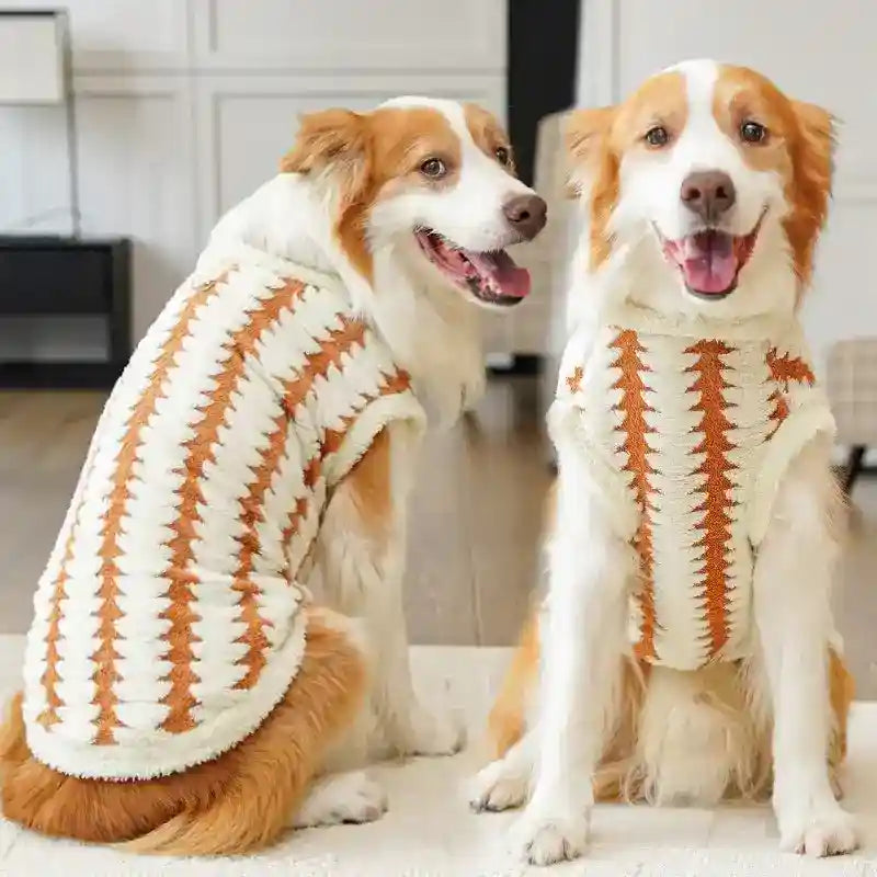 Cappotto in Pile per Cani - Smanicato con Anello Guinzaglio by Dog Moda