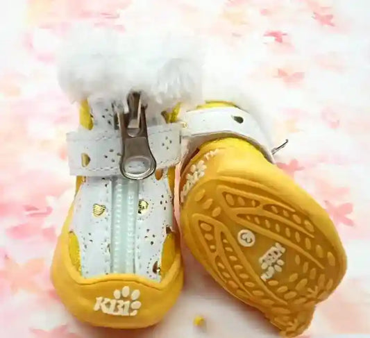 Scarpe per Cani Imbottite con Suola Antiscivolo e Zip by Dog Moda