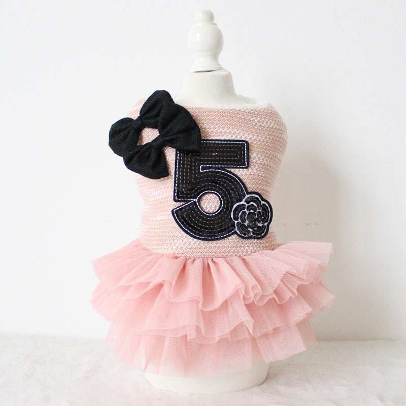 Cotton Dog Dress and Skirt "Merida"