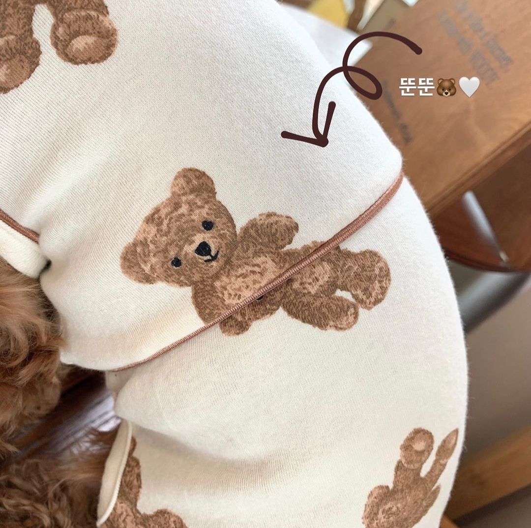 Tutina 4 Zampe per Cani Orsetti – In Cotone Morbido Bianco o Marrone