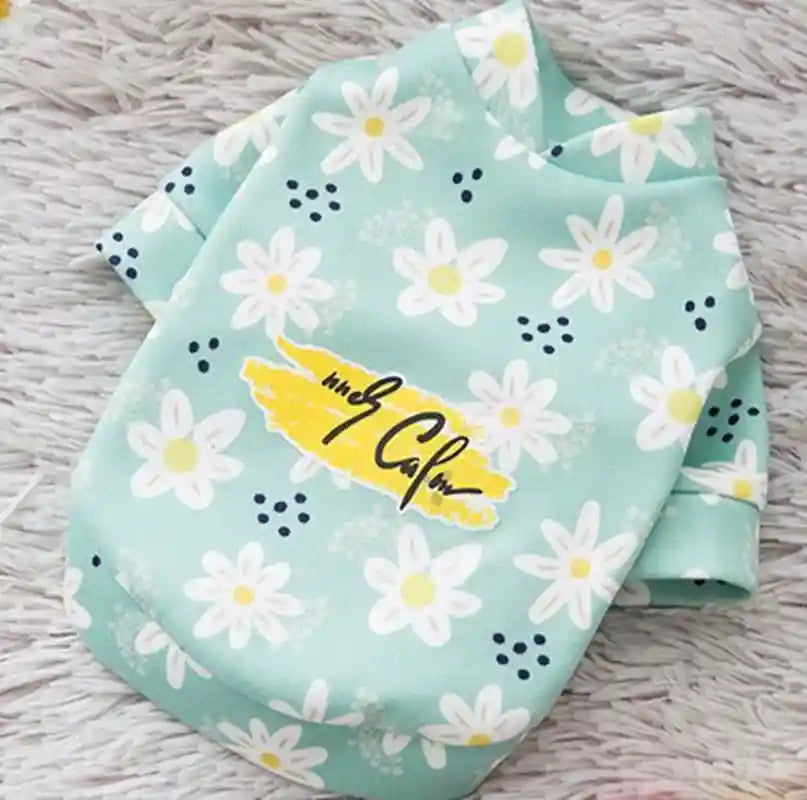 フリース犬用スウェットシャツ - 暖かくて柔らかいフード付き