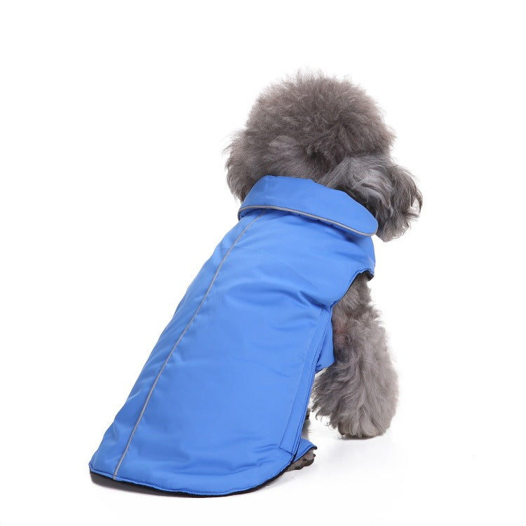 Cappotto Impermeabile a Mantella per Cani "Morbido Abbraccio"