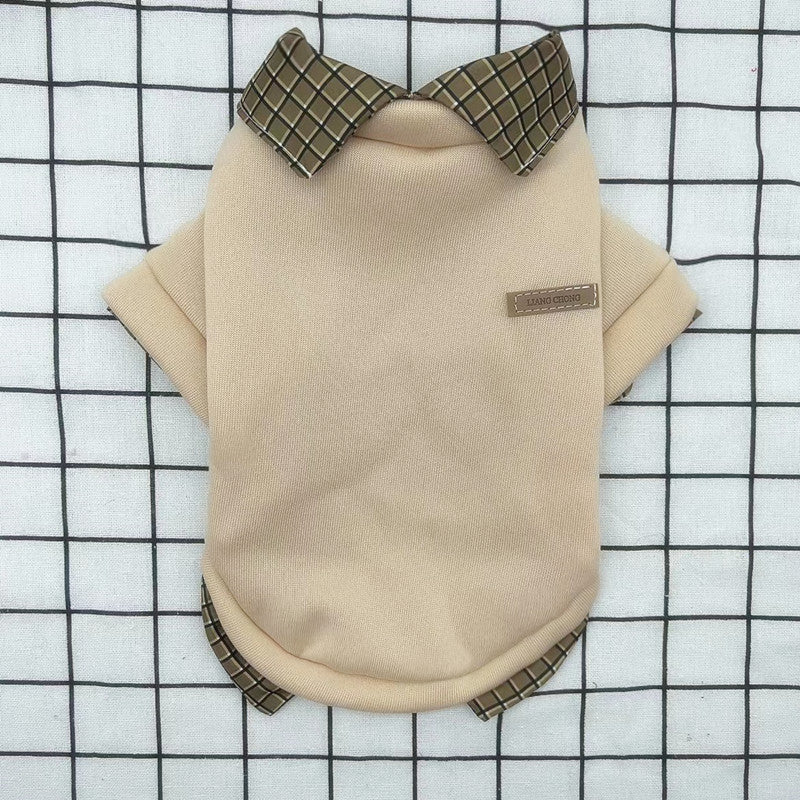 Maglioncino per Cani "Flair" in Pile con Colletto Elegante