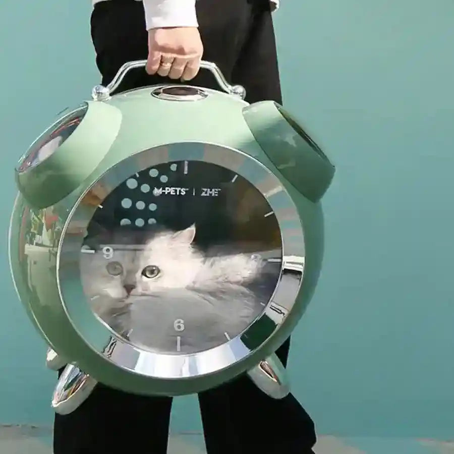 Trasportino Rigido Sveglia con Termometro e Oblò Removibile by Dog Moda