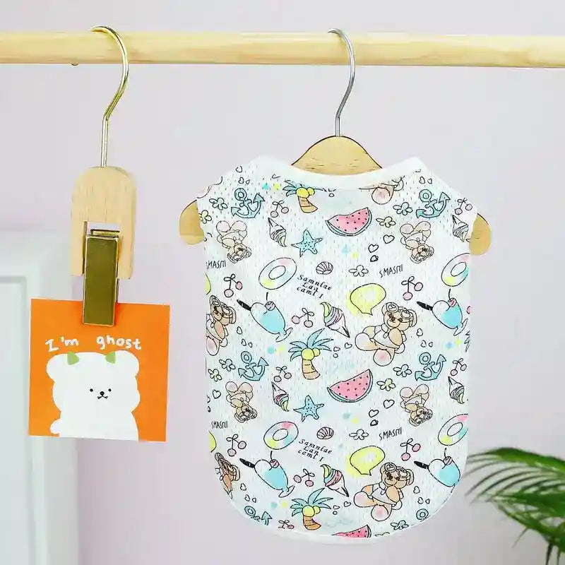 Maglia per Cani Protezione Solare Smanicata - UV e Leggera by null