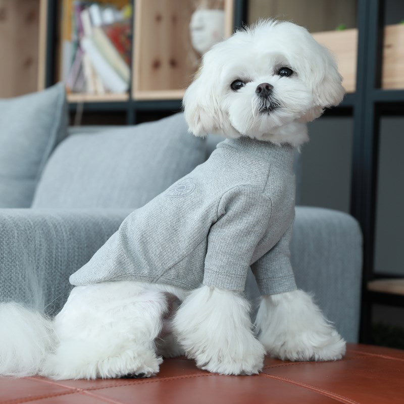 Poodle Dog Sweater - Coordinated Stretch Vest