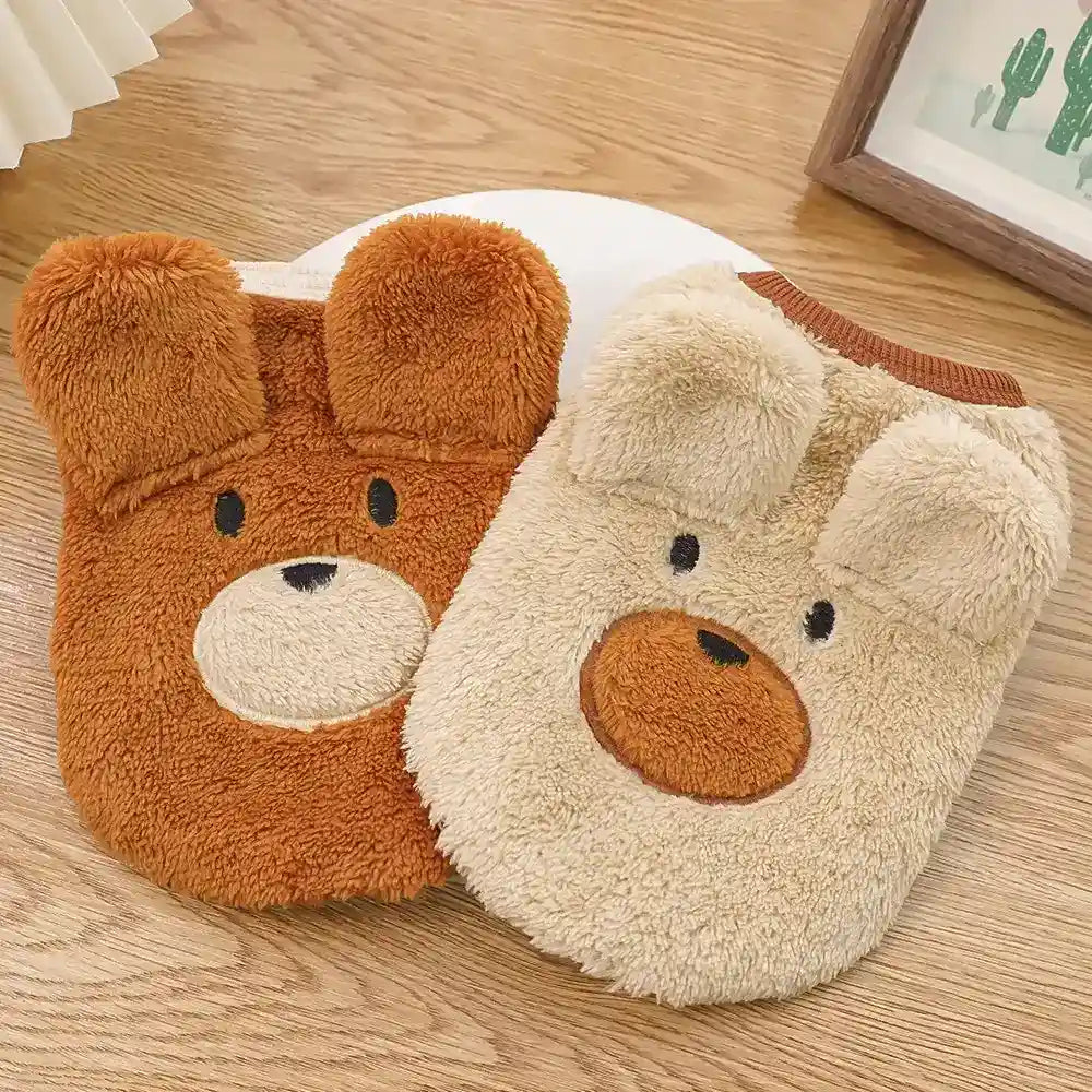 Abrigo Oso para Perros - Chaleco Acolchado Invernal