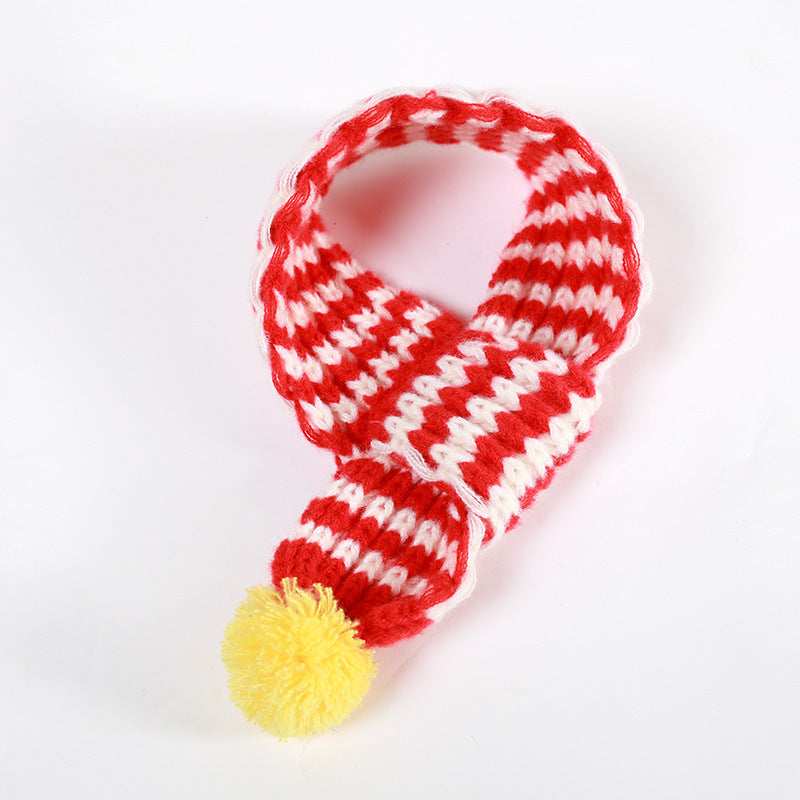 Christmas Scarf for Dogs and Puppies – Soft and Warm Winter Accessory