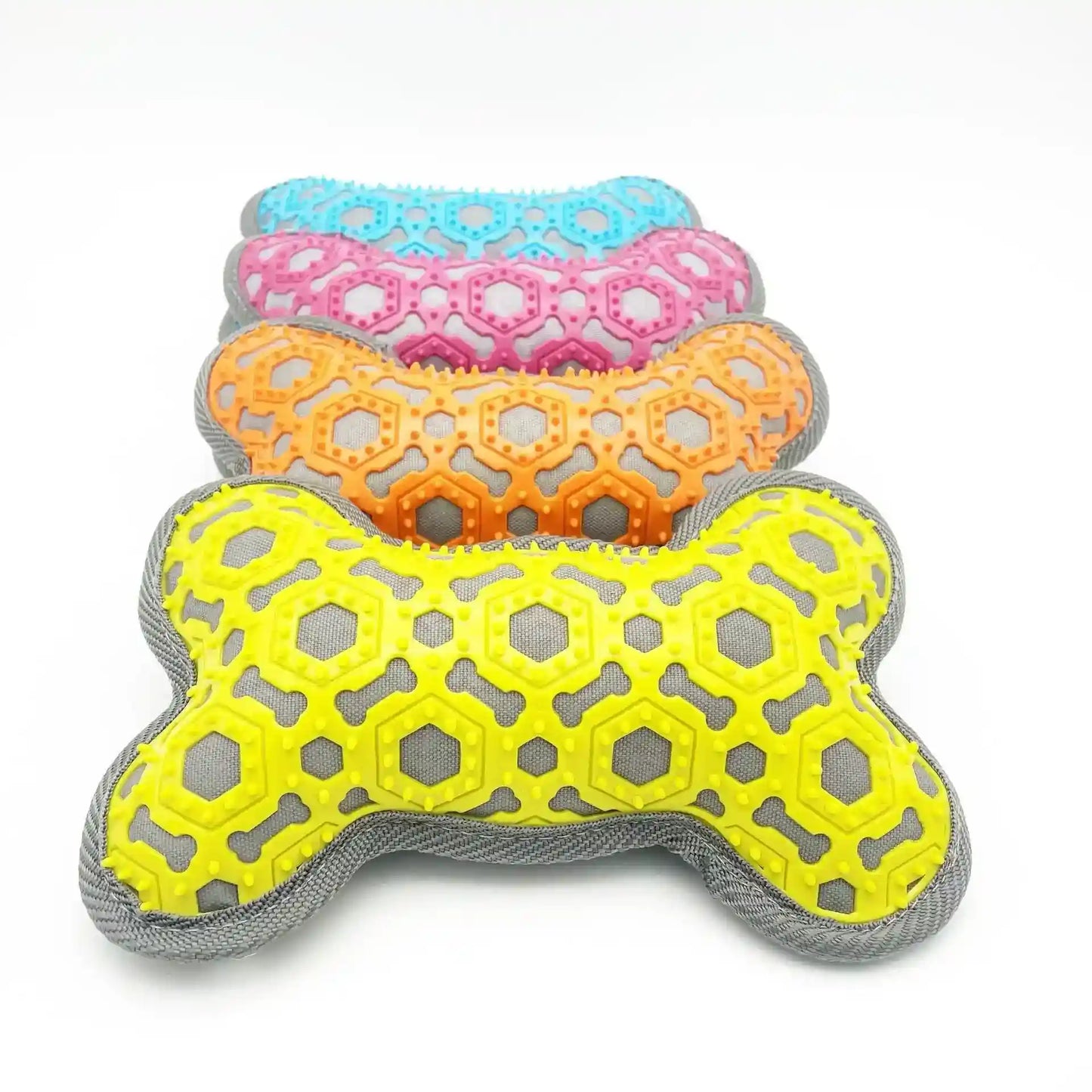 Gioco Osso Sonoro per Cani - Tessuto Oxford Resistente by Dog Moda