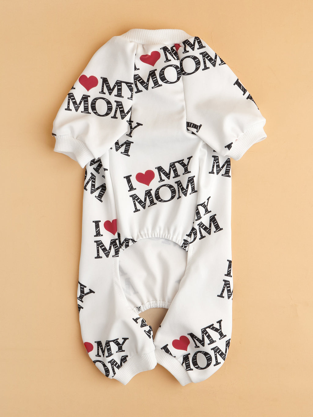 Maglia Cuori d'Amore - I Love My Mom Dad - Dog Moda