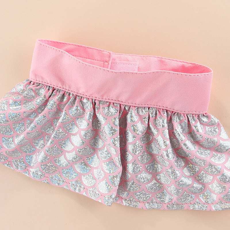 Teddy Pet Beach Bikini Set Dog Swimsuit – Style and Fun for Summer!