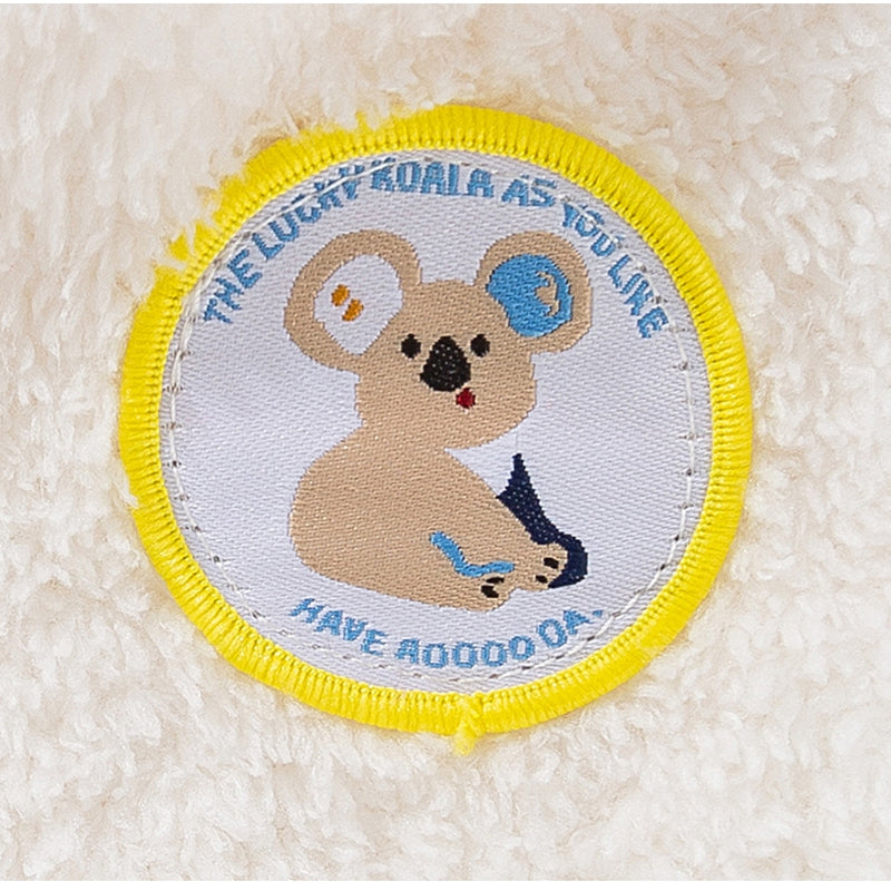 Koala Sweater for Dogs and Cats - White with Peach Details