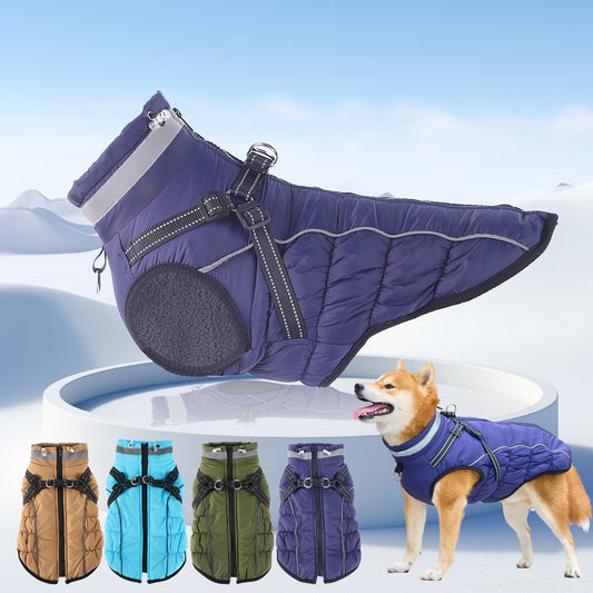 Cappotto Cani Arctic Shield - Impermeabile Imbottito Zip by Dog Moda