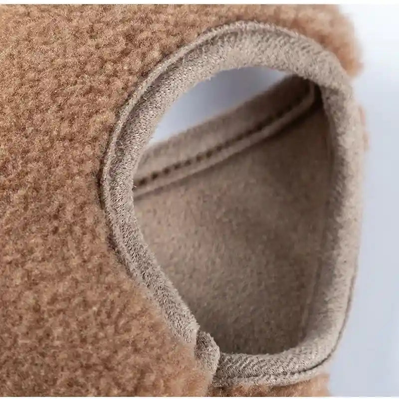 Chaleco para Perros con Bordado de Osito - Caliente y Acolchado