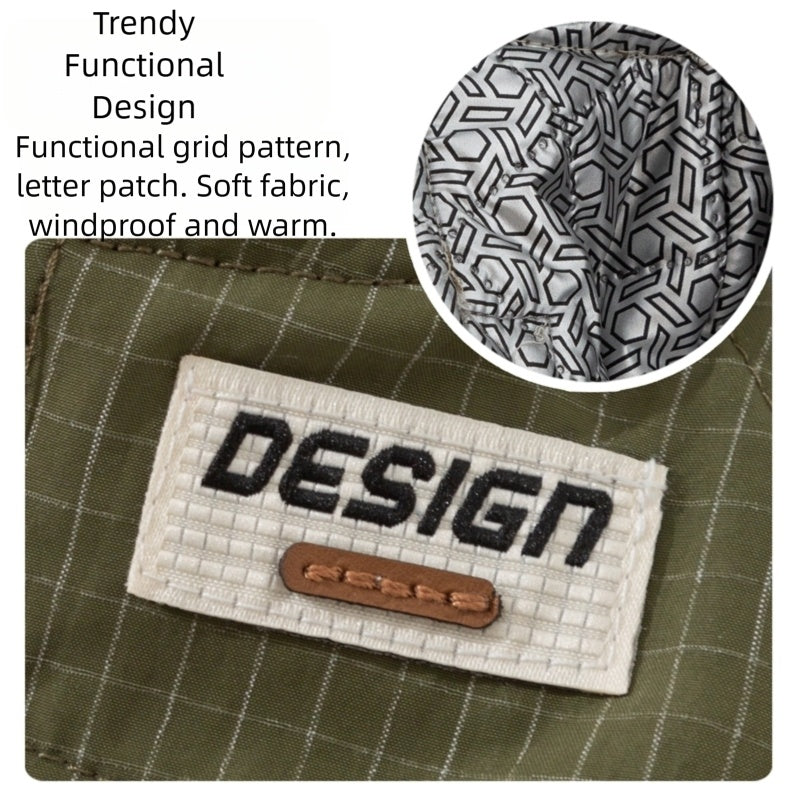 Cappotto Design Impermeabile Cani - Taschina e Coulisse