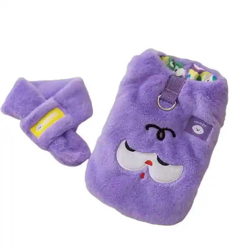 Sudadera para Perros y Gatos Osito - Capucha Bufanda Invernal