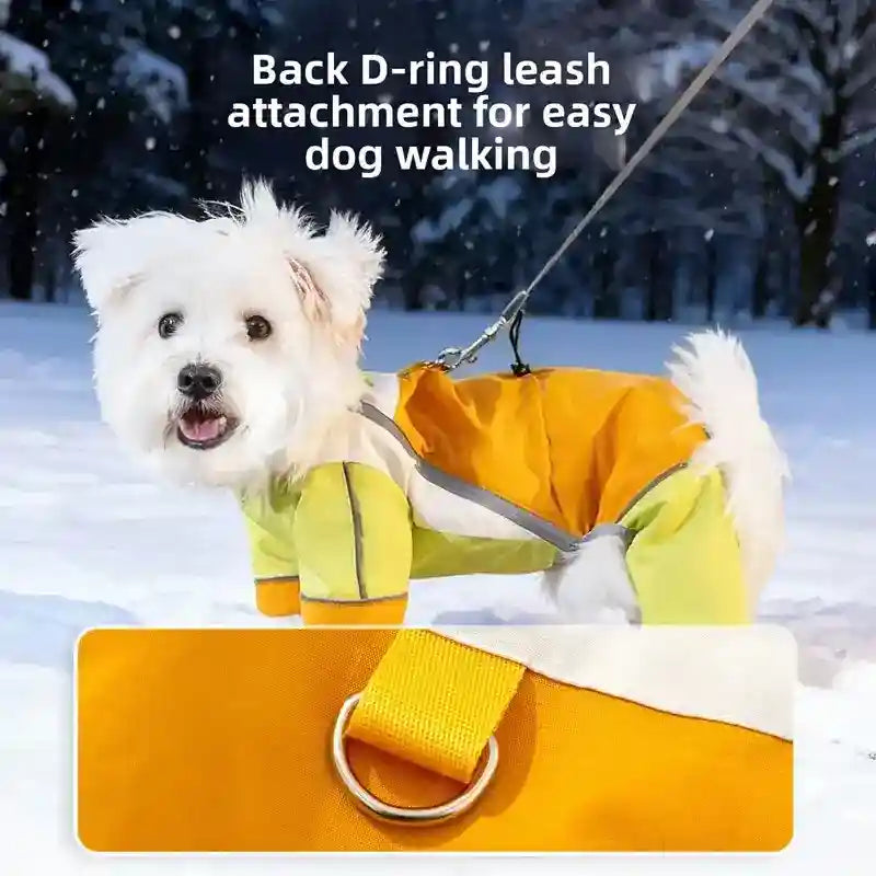 Impermeable para perros de 4 patas reflectante - HipiPet Outdoor