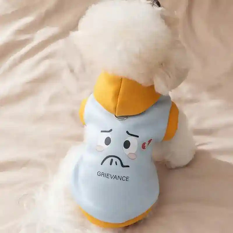 Felpa con Cappuccio Orsetto per Cani e Gatti - Calda by Dog Moda