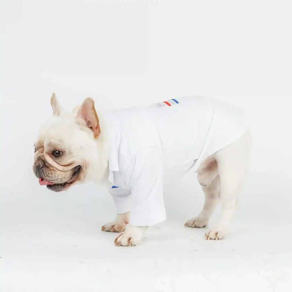 Blusa para Perros Elegante de Algodón Cómoda y Transpirable
