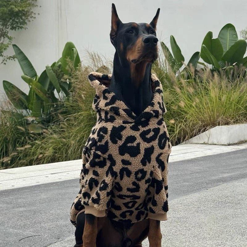 Extra Dikke Warme Winterjas voor Grote Honden