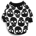 Camiseta para perros y Bulldog con calaveritas "Skull Candy"
