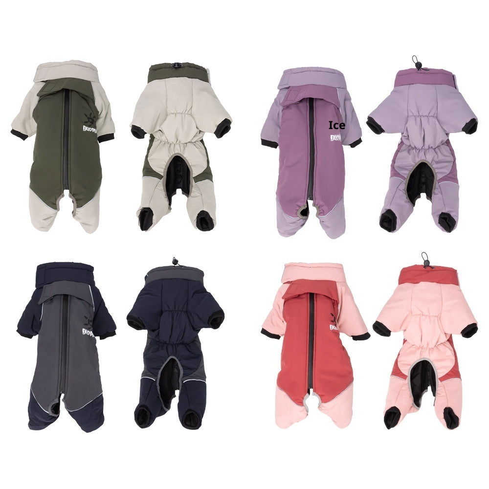 DUOMM Waterproof Padded Coat for 4-Legged Dogs XL-5XL