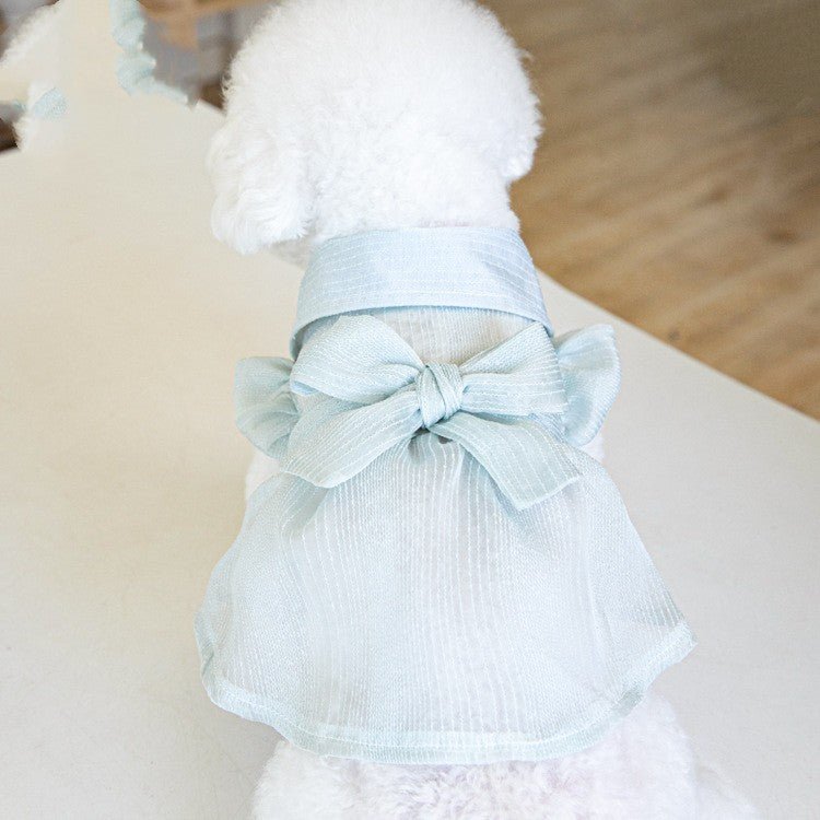 Eleganza Canina: Vestitino per Barboncine con Fiocco - Dog Moda