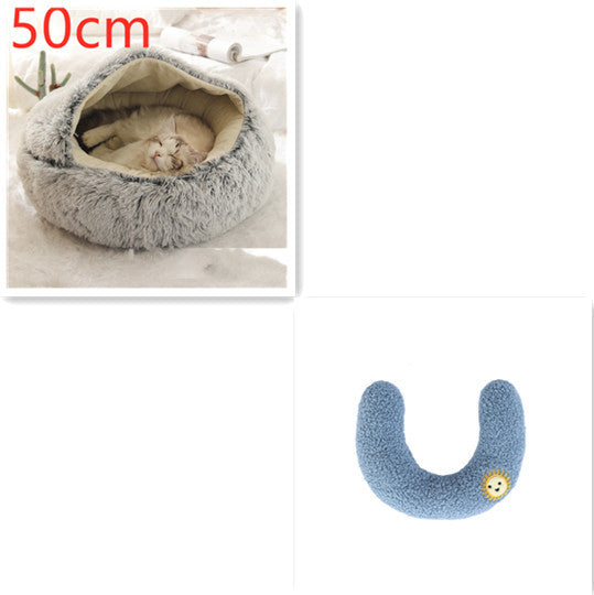 Cuccia Avvolgente "Comfort Ciambella" in Pile con Copertina - Dog Moda
