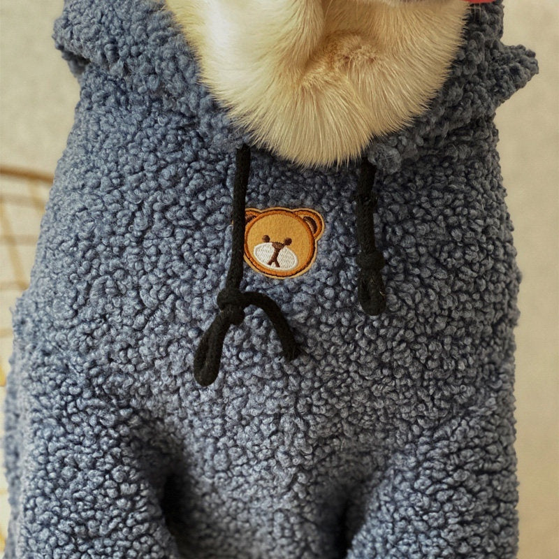 Extra Dikke Warme Winterjas voor Grote Honden